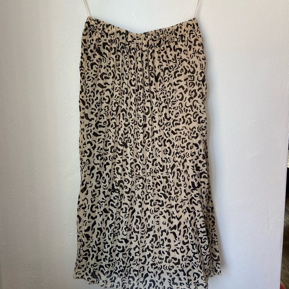 Animal Print Skirt